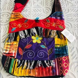 Hobo Tyi dyed crossbody hippie bag
